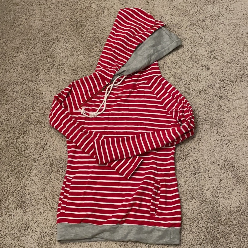 Mindy Mae doublehood sweatshirt